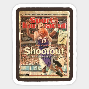 COVER SPORT - SPORT ILLUSTRATED - SHOOTOUT Sticker